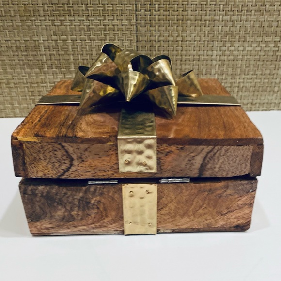 🎄🌟3xHP🌟VTG 1970s Olive Wood Decorative Box - Picture 6 of 11